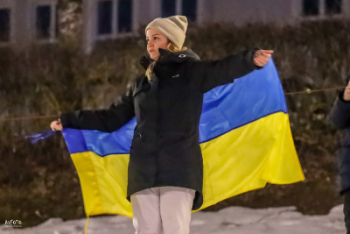Ukrainas atbalsta pasākums Madonā