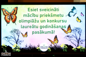Godina olimpiāžu un konkursu laureātus
